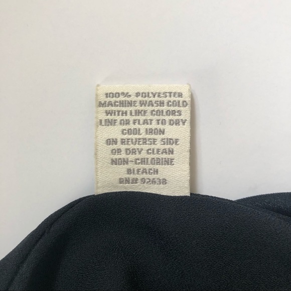 Fossil Black Polka Dot Dress Size S - Picture 6 of 9